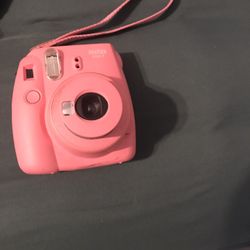 Pink Instax Mini 9 Film Camera