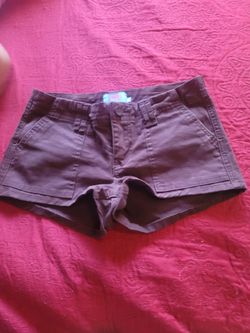 Blue Riot Size 0 Brown Mini Shorts
