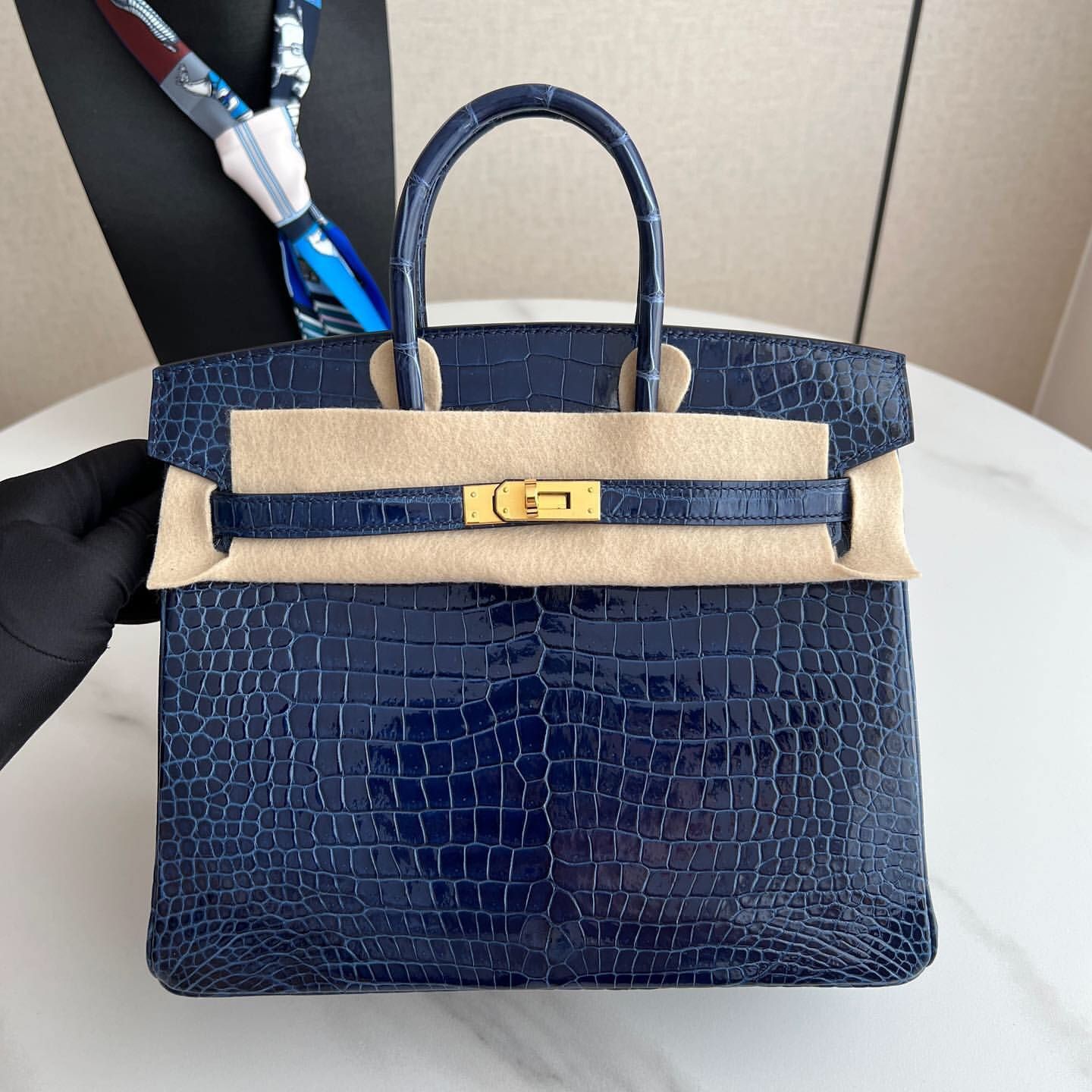 Exclusive Hermes Birkin 25cm Handmade✨ - Super Quality Crocodile Skin Handbag