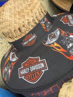 Harley Davidson Straw Hat