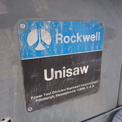 Rockwell / Delta unisaw 34-466 10" legendary table saw