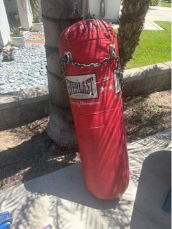 Used Punching bag with chain