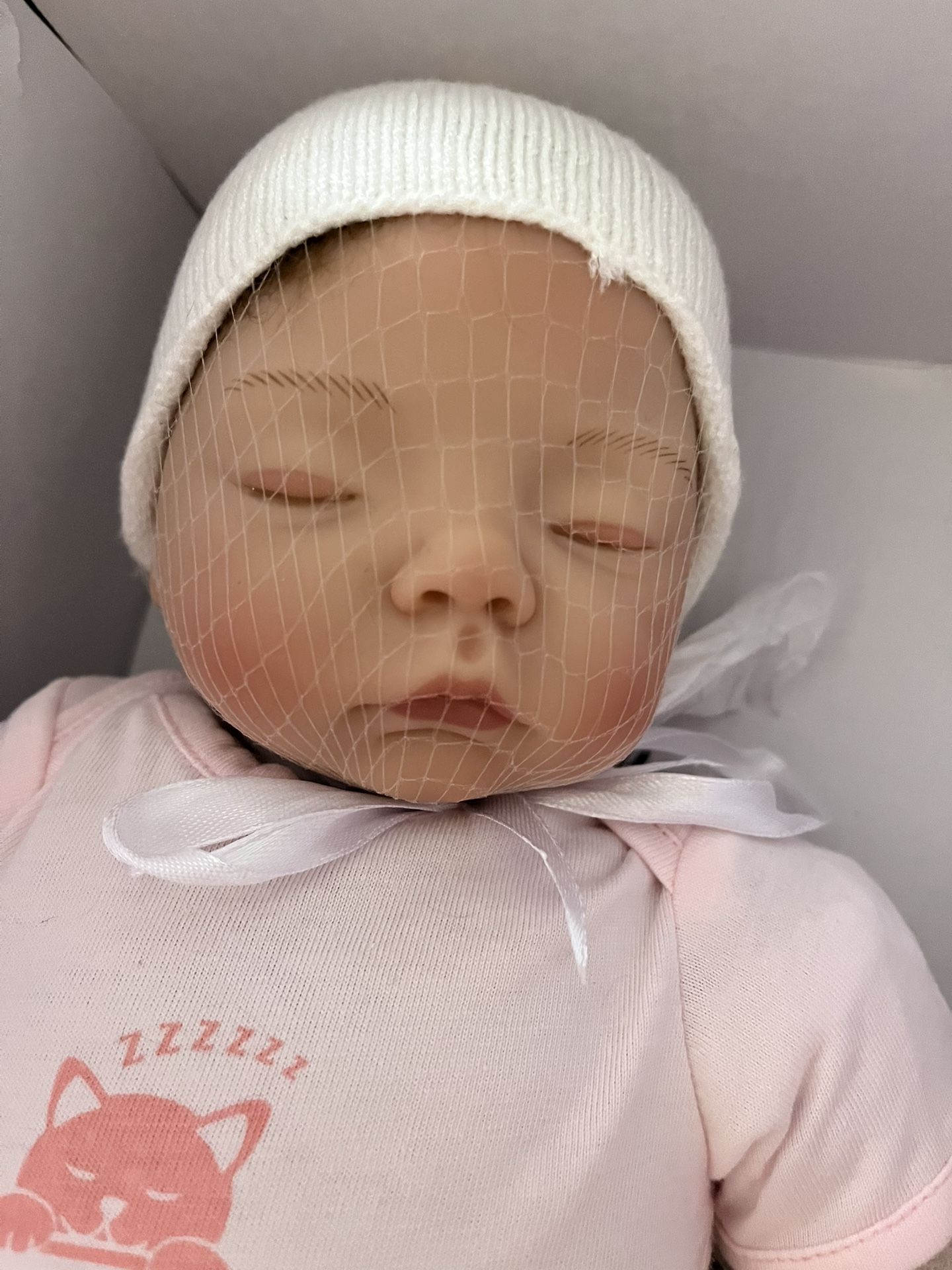 NEW IN BOX! PARADISE GALLERIES DOLL (SLEEPING KITTEN)