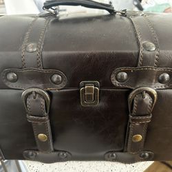 Steampunk Faux Leather Box