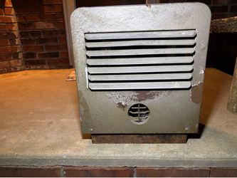 Cirklair ceiling natural gas furnace