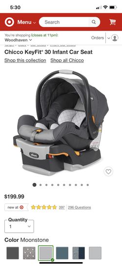 Chicco Key Fit Infant seat