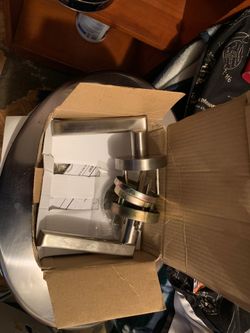 Door handle metal
