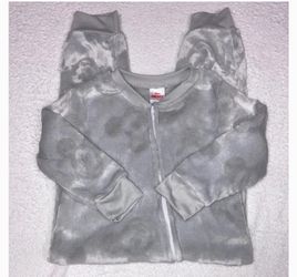 Disney Mickey Mouse Fleece Plush Toddler 2T Zip Up Sleeper