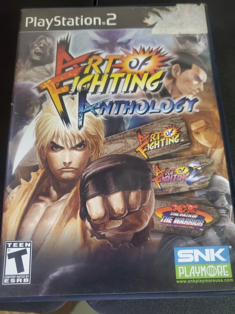 Ps2 Game Art Of Fighting Anthology