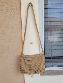 LADIES CROCHET KNIT SHOULDER BAG by lina