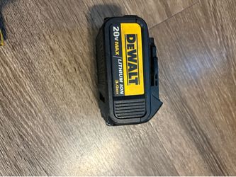 20v max Dewalt battery