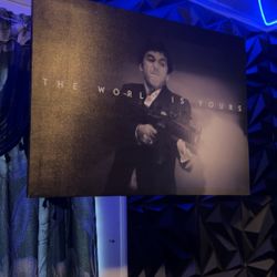 THE WORLD IS YOURS SCARFACE POSTER (BRAND NEW)