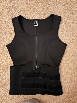 Women Sweat Vest Waist Trainer Plus Size Body Shaper Sports Neoprene Slimming Sauna Shapewear for Weight Loss