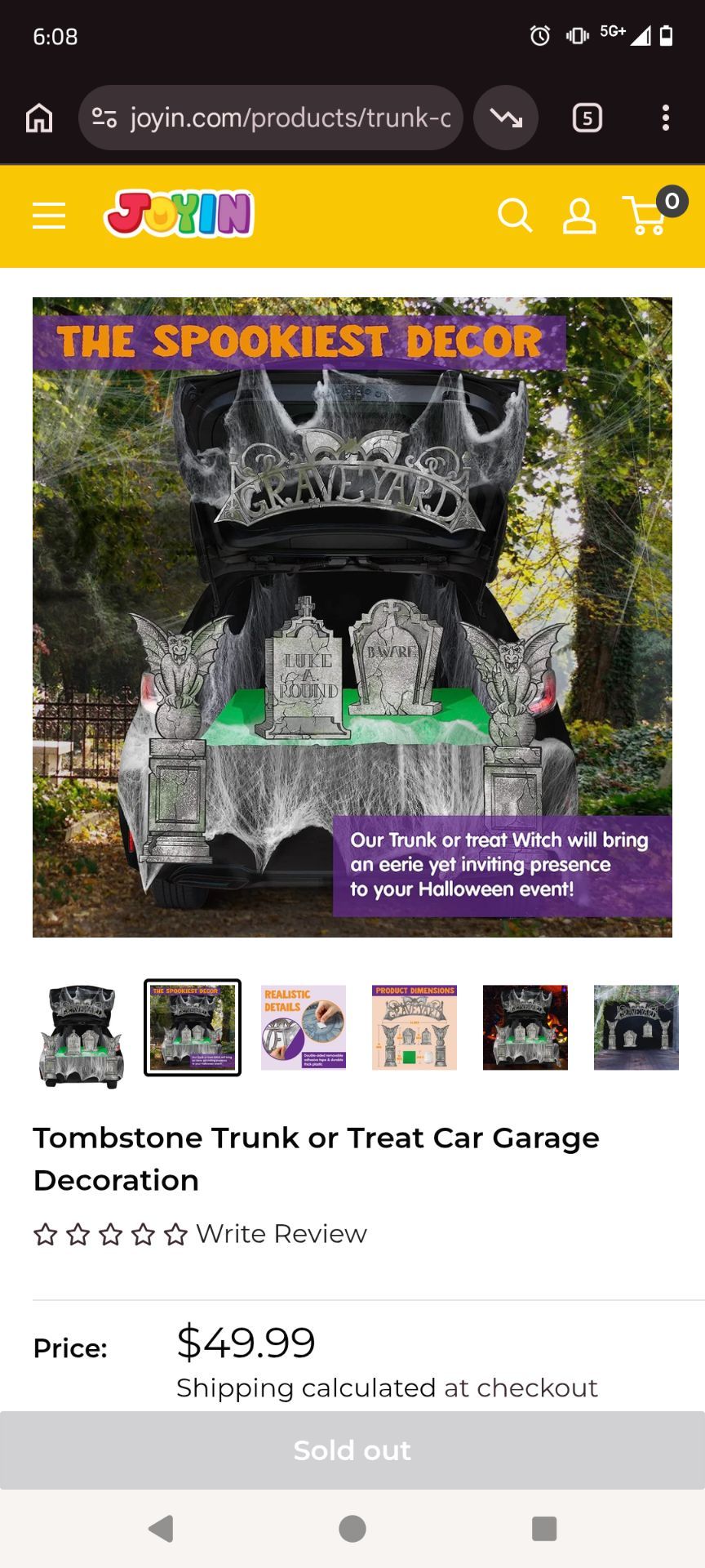 Trunk or treat