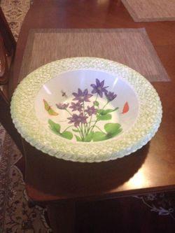 Beautiful plastic bowl.