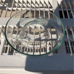 Vintage Glass Pyrex 22cm Jello Mold/Bundt Baking Dish