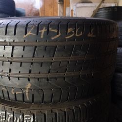 One 275/30/ZR21 Pirelli Pzero Que