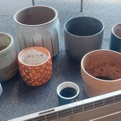 Plant Pots Various Sizes