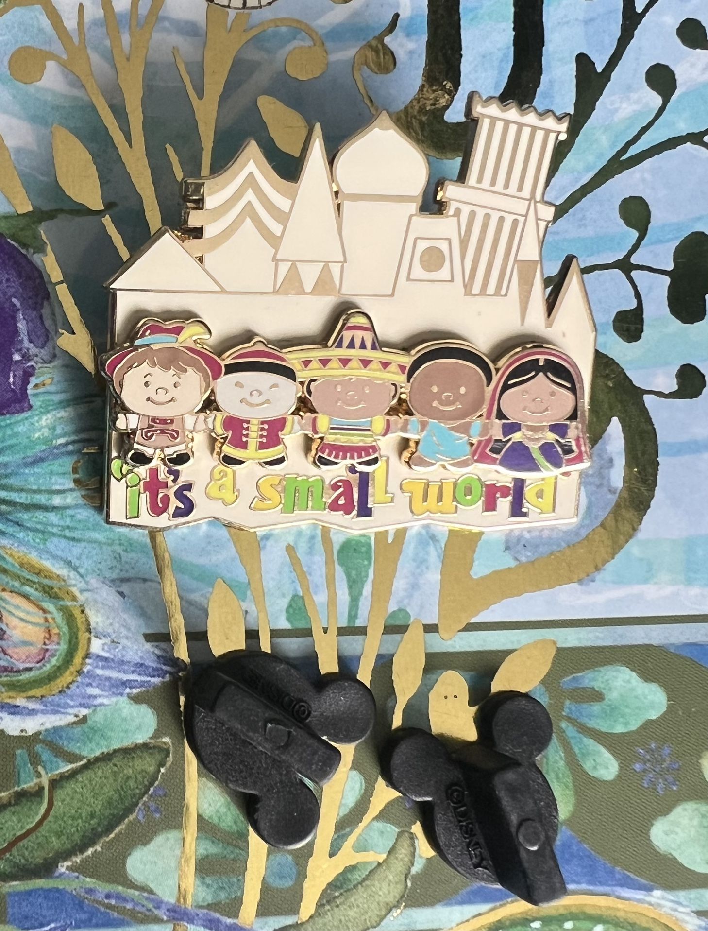 Disney Pin It’s A Small World Attraction Logo 2007