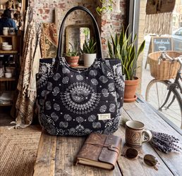 Handmade tote bags