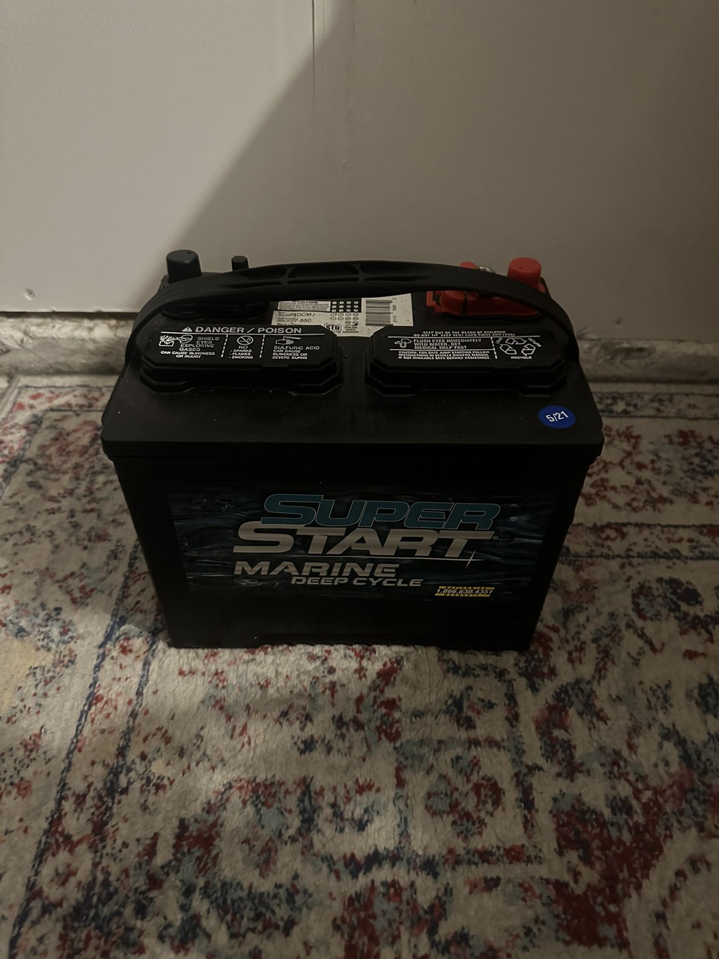 Super Start Marine Battery Group Size 31 - 31DCM