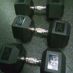 New!! Selling Workout Dumbbells 50lbs-75lbs Pairs! New!!