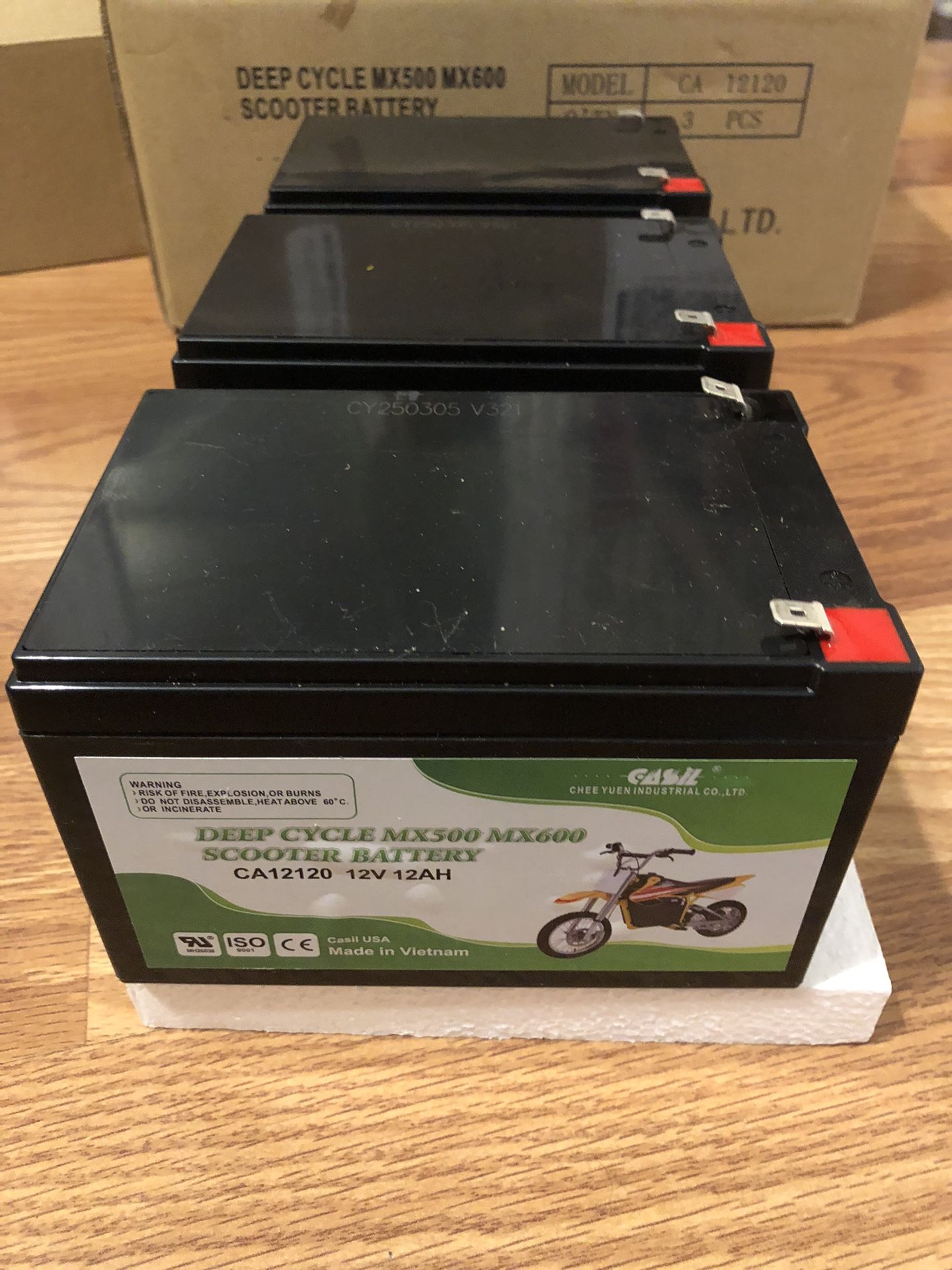 Razor Scooter Batteries MX500 -MX600