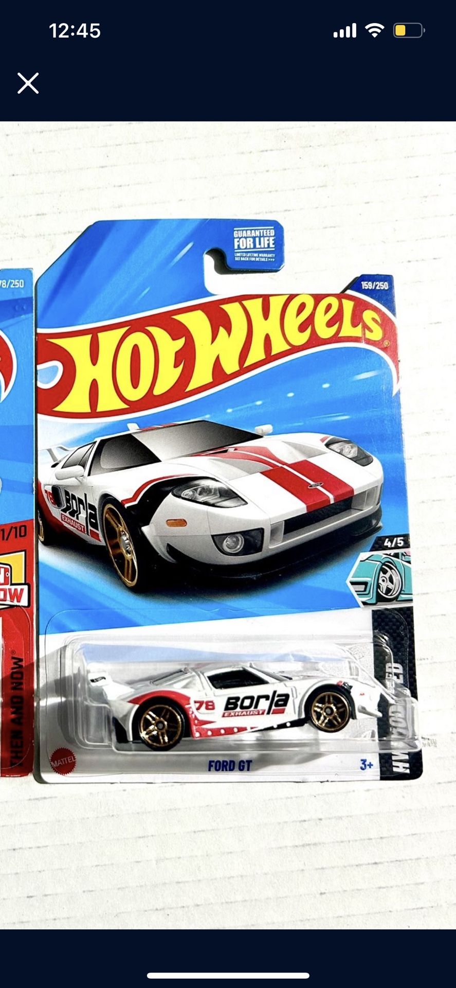 Hotwheels Ford Gt Borla Exhaust Edition