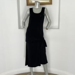 Lafayette 148 New York Jersey Midi Dress Size M