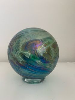 2018 Jekyll Island Glass Float - Hand blown by Glass Quest studio