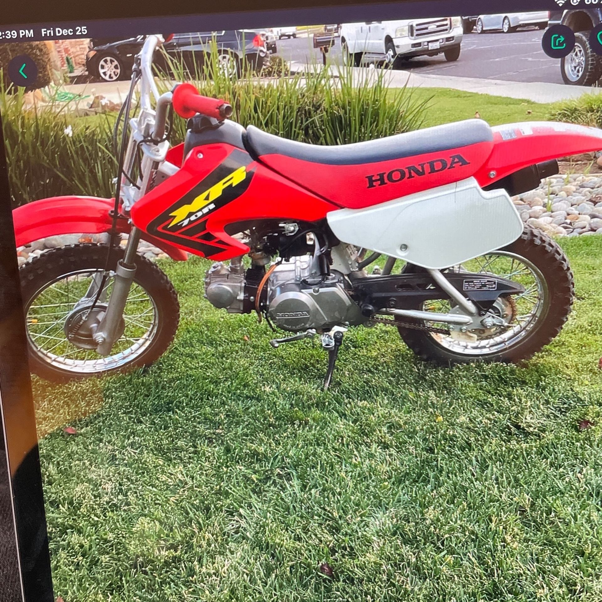 2005 70cc Dirt bike Honda