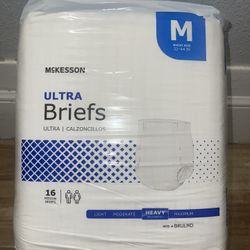 mckesson ultra briefs medium 16 Count