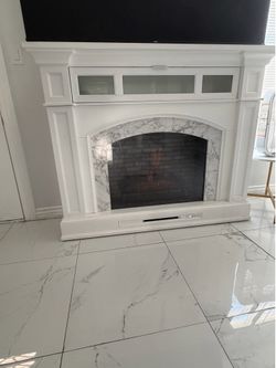 Tv stand new I bought it 8 months ago.