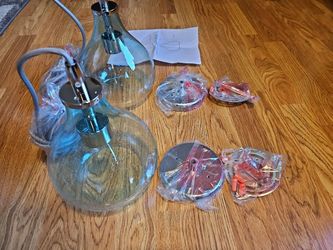Lot of 2 Pendant Light, H & LIMPORTS, HL158664