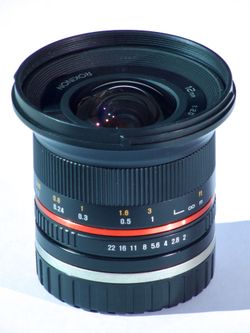 Rokinon 12mm f/2.0 Wide-Angle Lens E mount