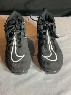 Nike Alpha Menace 3 Men’s 9.5 Football Cleats Black Cv0584-010