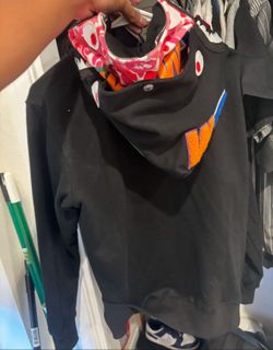 Bape zip up hoodie