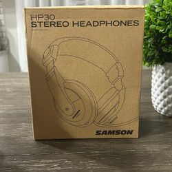 HP30 STEREO HEADPHONES (SAMSON)