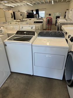 Used Whirlpool Washer And Gas Dryer Top Load