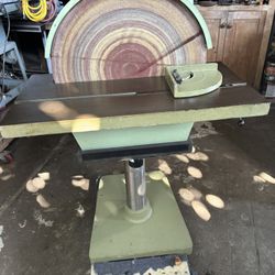 20” Disc Sander 2 Hp (three Phase) Baldor Motor 