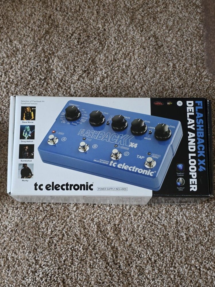 ギター tc electronic FLASHBACK X4 TC Electronic | Product