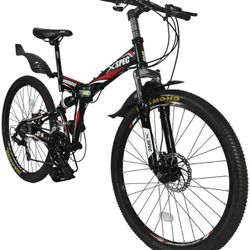 Folding Bike, 26", 21 Speed, Mountain bike