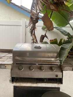 Free Built-In Outdoor Grill
