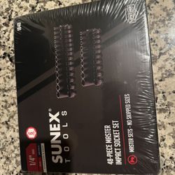 Sunex 1/4 Drive 48 Piece Master Socket Set