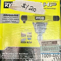 Ryobi 1/2in Mud Mixer