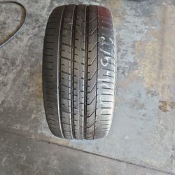 One 275/40/20 Pirelli PZERO 