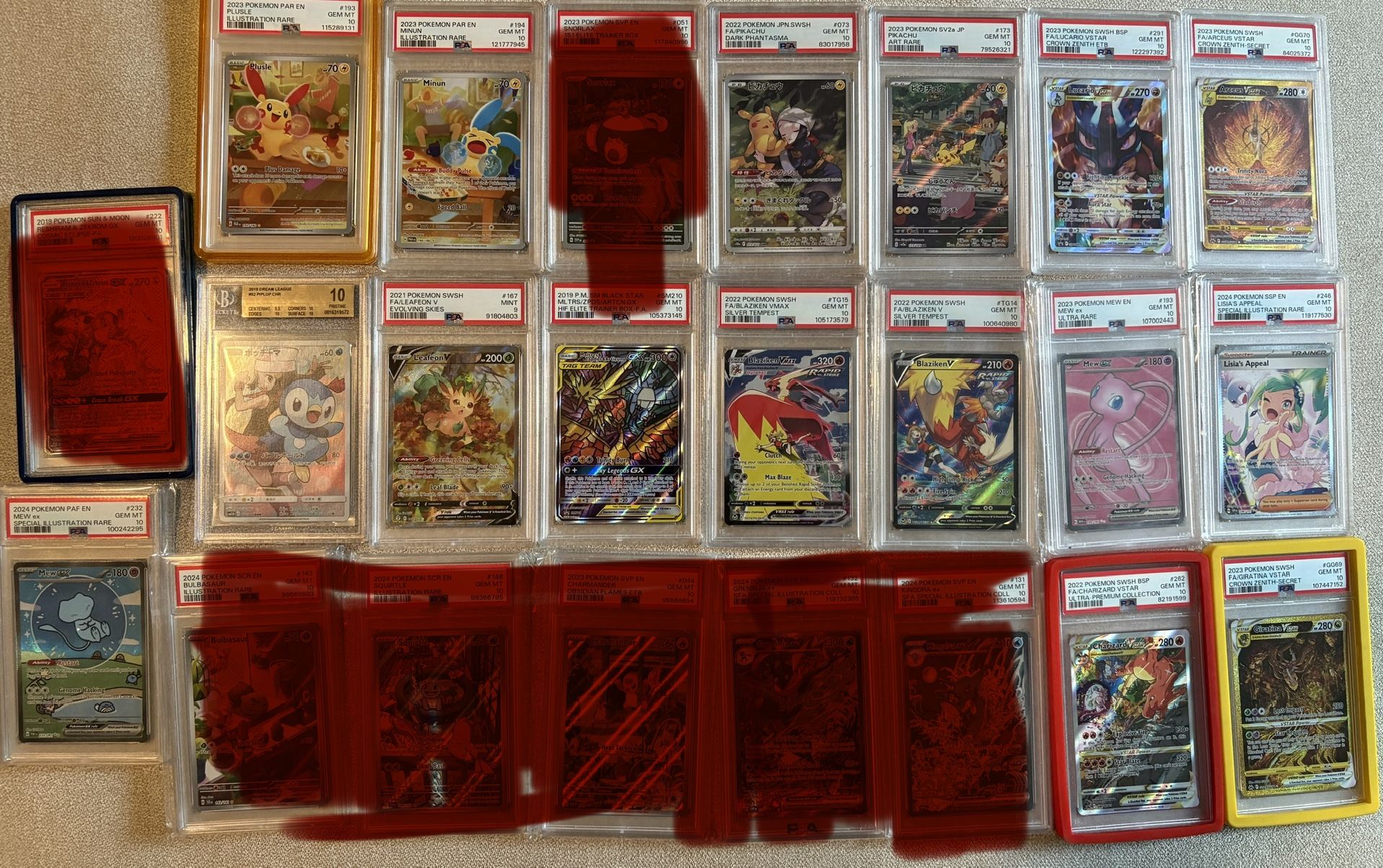 Pokemon Graded Card PSA 10 Slab 