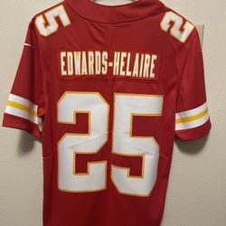 Clyde Edwards-Helaire  Authentic Nfl 49Ers Away Jersey