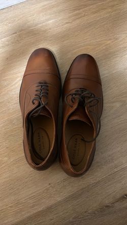 Cole Haan Men’s Brown Leather Dress Shoes – Brand New
