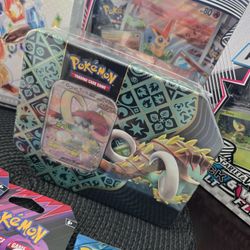 Pokemon Cards Tin